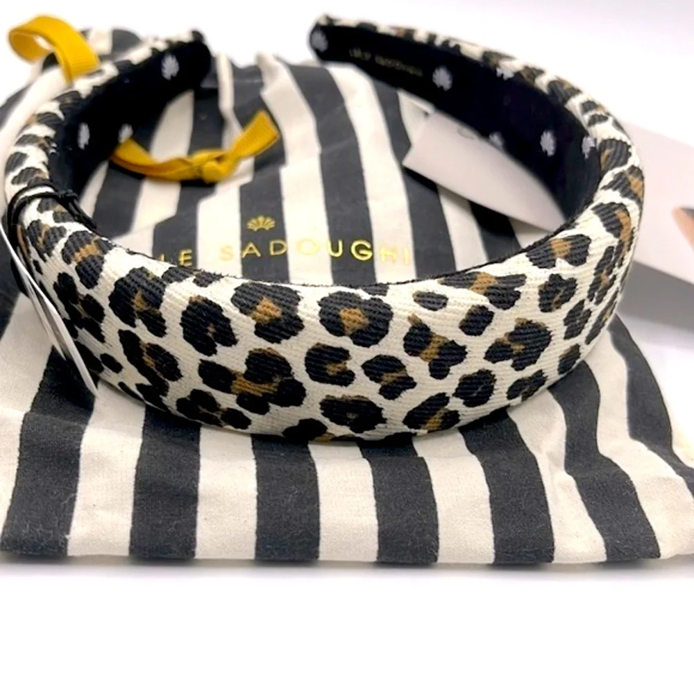Lele Sadoughi Leopard Headband